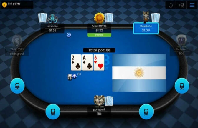 poker online en Argentina