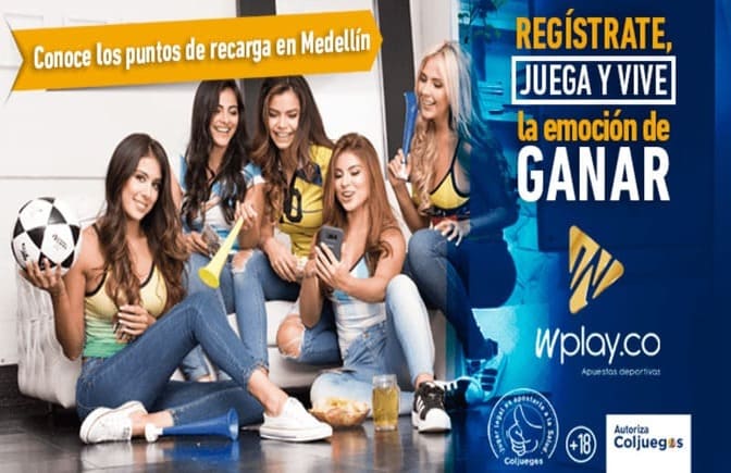 ¿Dónde están los puntos de Wplay en Medellín?