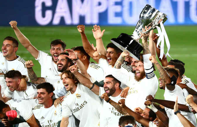 ¿Cuánto pagan las apuestas por Real Madrid campeón de Liga?