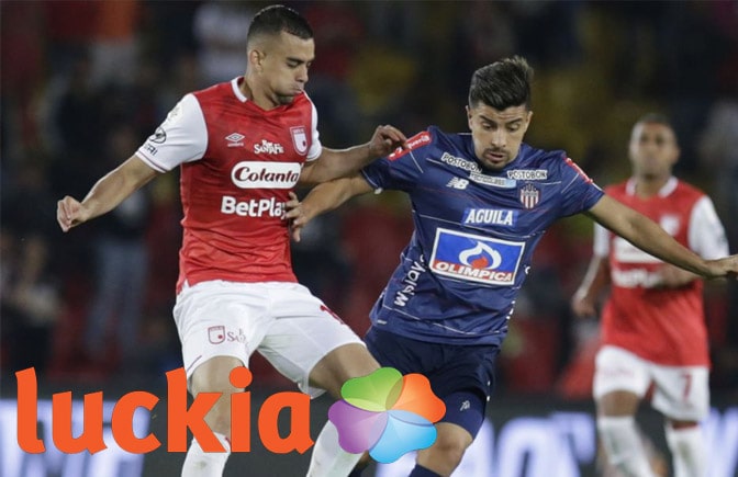 Promoción la liga colombiana está de regreso de Luckia