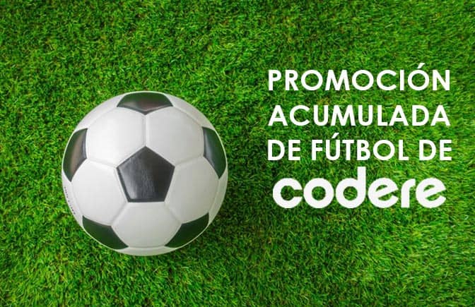 Promoción acumulada de fútbol de Codere Colombia