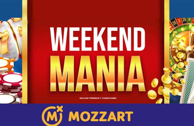 Promoción weekend mania de Mozzartbet